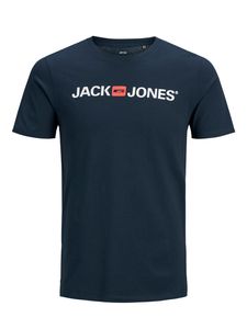 Jack & Jones Herren T-Shirt JJECORP Logo Kurzarm Shirt Plus Size |