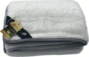 Wolldecke Merino - Farbe: Grau | Größe: 160 x 200