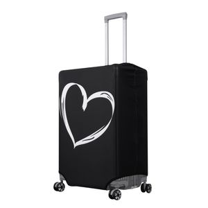 kwmobile Koffer Hülle für Koffer (L) - Elastische Kofferschutzhülle mit Reißverschluss - Reisekoffer Überzug Case
