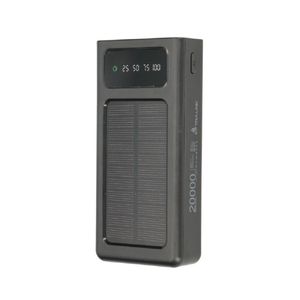 Extralink EX.19652, 20000 mAh, Lithium Polymer (LiPo), 10 W, Schwarz