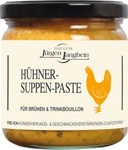 HÜHNER-SUPPENPASTE von Jürgen Langbein, 400g