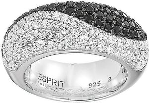 Esprit Collection Jewelry Periteau ELRG91845A Ring für Sie Mit Zirkonen, Ringgröße:57 / 8 / L / 18mm