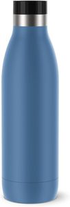 emsa Isolier-Trinkflasche BLUDROP 0,7 Liter aqua-blue aus Edelstahl