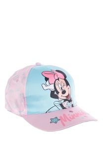 Minnie Mouse Kinder-Cap Mädchen Basecap Kappe Sonnenhut Cap Baseball-Cap, Farbe:Rosa, Größe:54