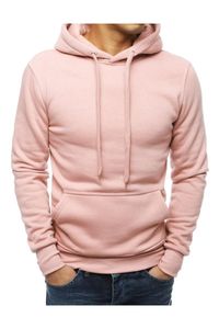 Dstreet Herren-Kapuzenpullover mit Kapuze Fridolin rosa XL