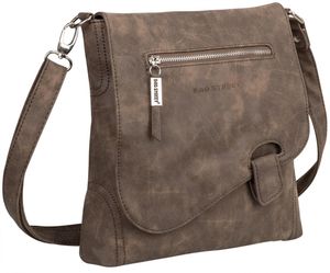 Bag Street Damentasche Umhängetasche Handtasche Schultertasche T0104 Braun