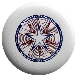 Discraft UltraStar - Frisbee - Weiß - 175 Gramm