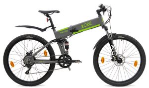 LLobe E-Bike 27,2" Alu MTB-Faltbike FML 830 grau, 36V/10,4Ah, 9-Gang Shimano