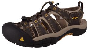 Keen Herren Trekking Sandale Grau/Gelb, Schuhgröße:EUR 47