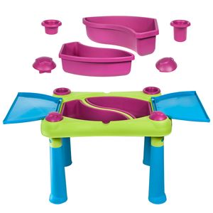 KETER Detský stôl LIVELY TABLE | zelenofialová