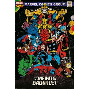 Pyramid International Marvel Comics Poster Set The Infinity Gauntlet 61 x 91 cm (4)