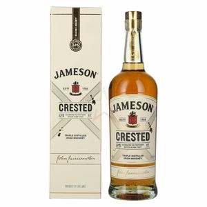 Jameson CRESTED Triple Distilled Irish Whiskey 40,00 %  0,70 lt.