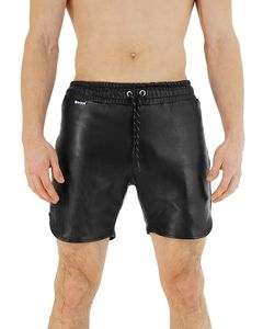 Bockle® cycling leather shorts kurze Lamm Lederhose Pants Herren Leder Shorts, M