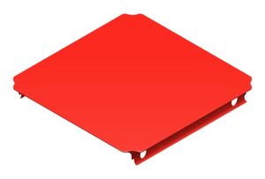 QUADRO Ersatzteil Platte 40x40 cm (rot)