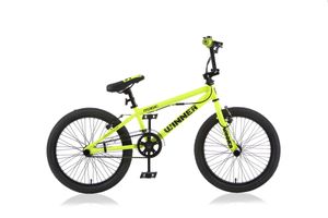 20 ZOLL Kinderfahrrad Kinder Fahrrad Kinderrad Rad Bike BMX Freestyle 360 ROTOR 4 PEGS WINNER GELB