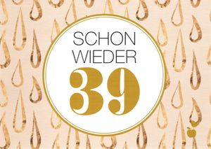 Postkarte MainSpatzen "Schon wieder 39"