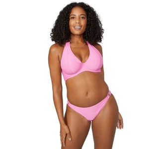 Gorgeous - Bikini Oberteil Ungepolstert für Damen DH603 (32F) (Pink)