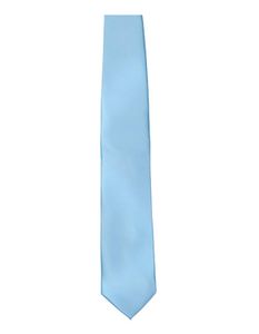 Satin Tie / 144 x 8,5cm /  Zu 100% von Hand genäht - Farbe: Light Blue - Größe: 144 x 8,5cm