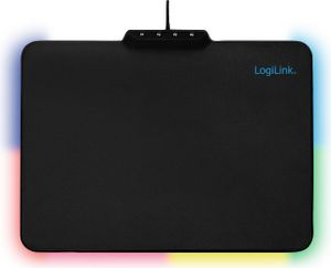Logilink Gaming Mauspad mit RGB-LED Beleuchtung 7 LED-Farben