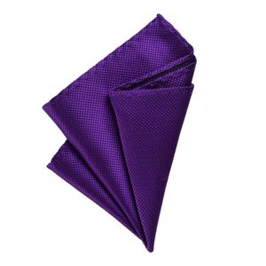 DonDon Herren Einstecktuch 21 x 21 cm für feierliche Anlässe lila