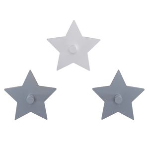 roba Wandhaken 'Little Stars' mit Sterne Motiv, Wandgarderobe & Deko für Baby- & Kinderzimmer