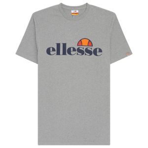 ellesse Pánské tričko SL PRADO TEE - krátký rukáv, kulatý výstřih, potisk loga šedá L