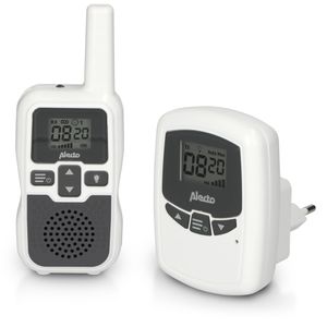 Alecto Baby DBX-80 - Babyphone mit Reichweite von bis zu 3.000 Metern - Weiß/Anthrazit