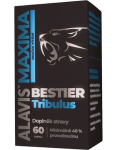 Alavis Maxima Bestier Tribulus 60 capsules / Tribulus Terrestris / Mit Zink angereicherter Tribulus terrestris-Extrakt
