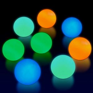 Balls Toys für Kinder – 8/20 Stück Stress Relief Squeeze Toy Glow in The Dark Sticky Balls für Jungen Fidget Toys Fidget Toys für Jungen Kinder Partygeschenke