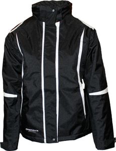 Damen Skijacke Snowboardjacke Schneejacke Winterjacke Schwarz L