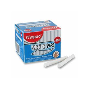 Maped 935020 Tabuľová krieda WHITEPEPS guľatá biela