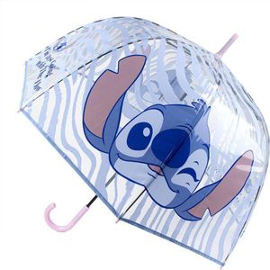 Cerda Stitch Manueller Regenschirm 60 Cm Durchsichtig  Durchsichtig One Size