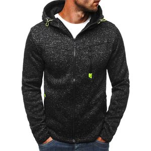 Herren Herbst Und Winter Warmer Hoodie Mit Kapuze Casual Sweatshirt Jacke Jacke Jacke Pullover,Farbe: Dunkelgrau,Größe:XL
