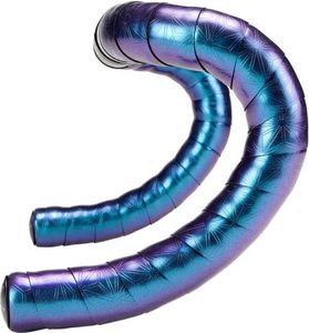 Supacaz Super Sticky Kush Bling Lenkerband Oil Slick inklusive Aluminium-Lenkerstopfen Supacaz Super Sticky Kush Bling Lenkerband Oil Slick inklusive Aluminium-Lenkerstopfen