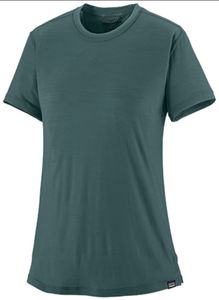 PATAGONIA W's Cap Cool Merino Shirt Nouveau Green S