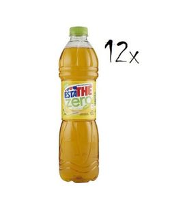 12 X Ferrero Estathè Limone Zero Zitrone Italienischer Eistee 1,5 L