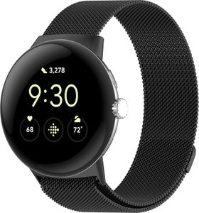 Strap-it Milanaise-Armband – passend für Google Pixel Watch 1/2 – Milanaise-Armband mit Magnetverschluss für Pixel Watch