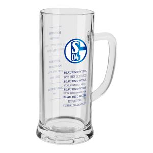 Schalke 04 S04 Bierkrug Blau-Weiß 0 STCK