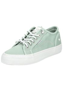 Mustang Damen Canvas Sneaker Pastellgrün