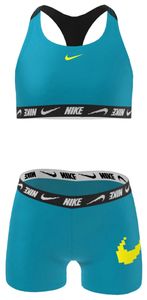 Nike Swim Racerback Sport Bikini Blue Lightning Xl