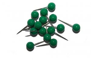 dalipo - Markiernadeln, 50 Stück - Farbe: grün