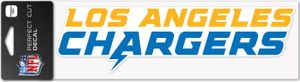 NFL Perfect Cut Nálepka 8x25cm Los Angeles Chargers