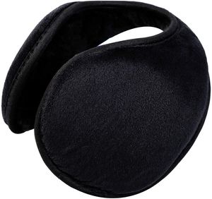 Ohrwärmer für Männer & Frauen Klassische Fleece Uni Winter warme Ohrenschützer