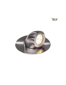 SLV Gimble Out 150 LED Bodeneinbauleuchte, Edelstahl 316, 3000K, 36°, IP67