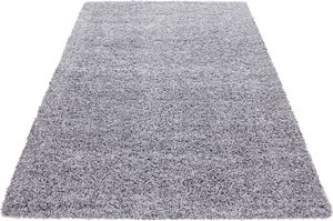 Shaggy Teppich LIFE LIGHTGREY 300 X 400cm Rechteck
