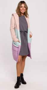 BeWear Strickjacke für Frauen Kisais BK072 lila S/M BeWear Strickjacke für Frauen Kisais BK072 lila S/M