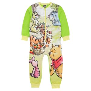 Winnie the Pooh - Schlafanzug für Kinder NS7160 (104) (Grün/Gelb)