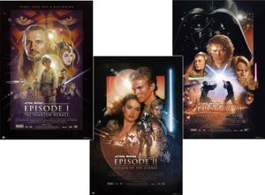 Star Wars Episode IIII Poster 3er-Set 61 x 91,5 cm
