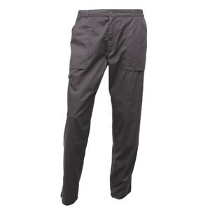 Herren Action Trouser Arbeitshose / wasserabweisend - Farbe: Dark Grey (Solid) - Größe: 30/31