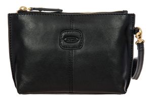 BRIC'S Leder Clutch Volterra Pochette Black schwarz